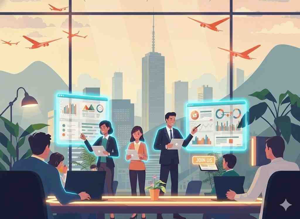 Digital Marketing Illustration