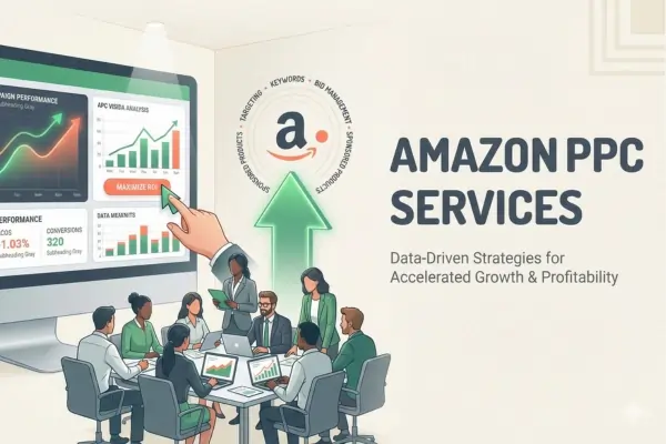 Amazon PPC Advertising Illustration