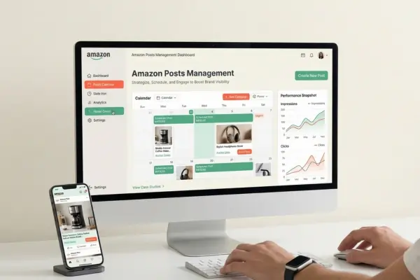 Amazon Posts Management Illustration