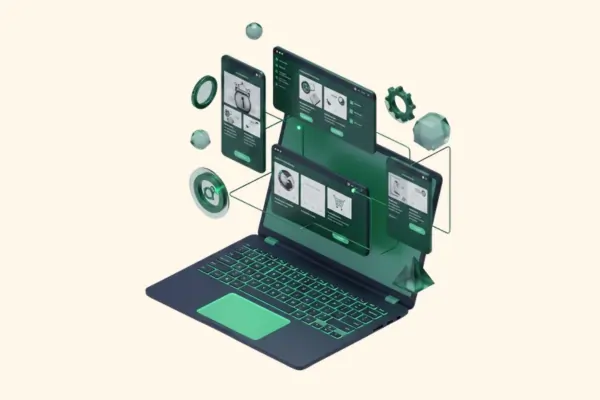 Blockchain and Web3 Consulting Illustration