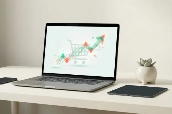 E-commerce Digital Marketing Illustration