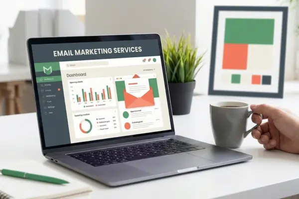 Email Marketing Services in Karachi Illustration